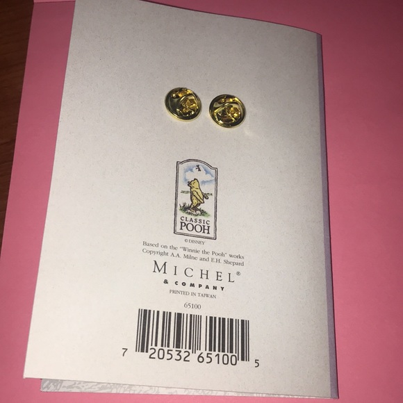 NWT Rare Disney Winnie The Pooh & Piglet Pin Set - Picture 4 of 5